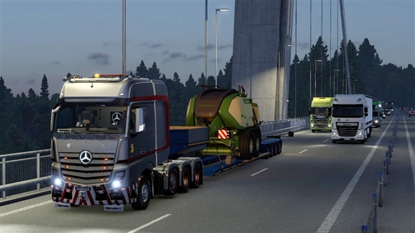 重庆时时彩:老游戏焕发第二春!发售13年的《欧洲卡车模拟2》:竟创Steam在线新纪录